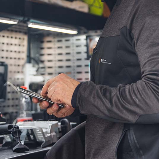 Tekniker Til Stærkt Signal Mobil