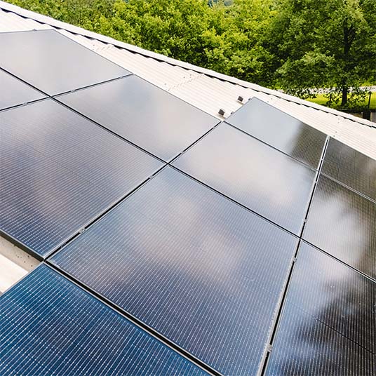 Solcceller Integreret Paa Tag