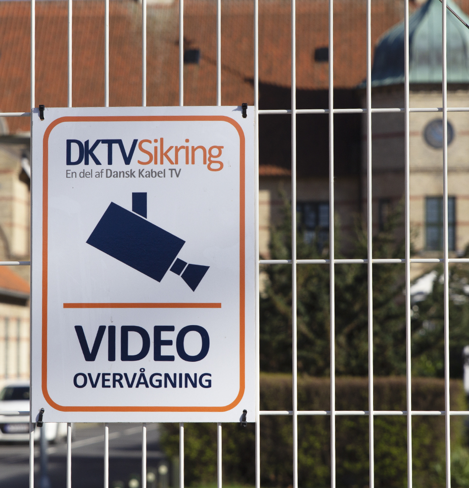 DKTV Sikrer Byggepladsen