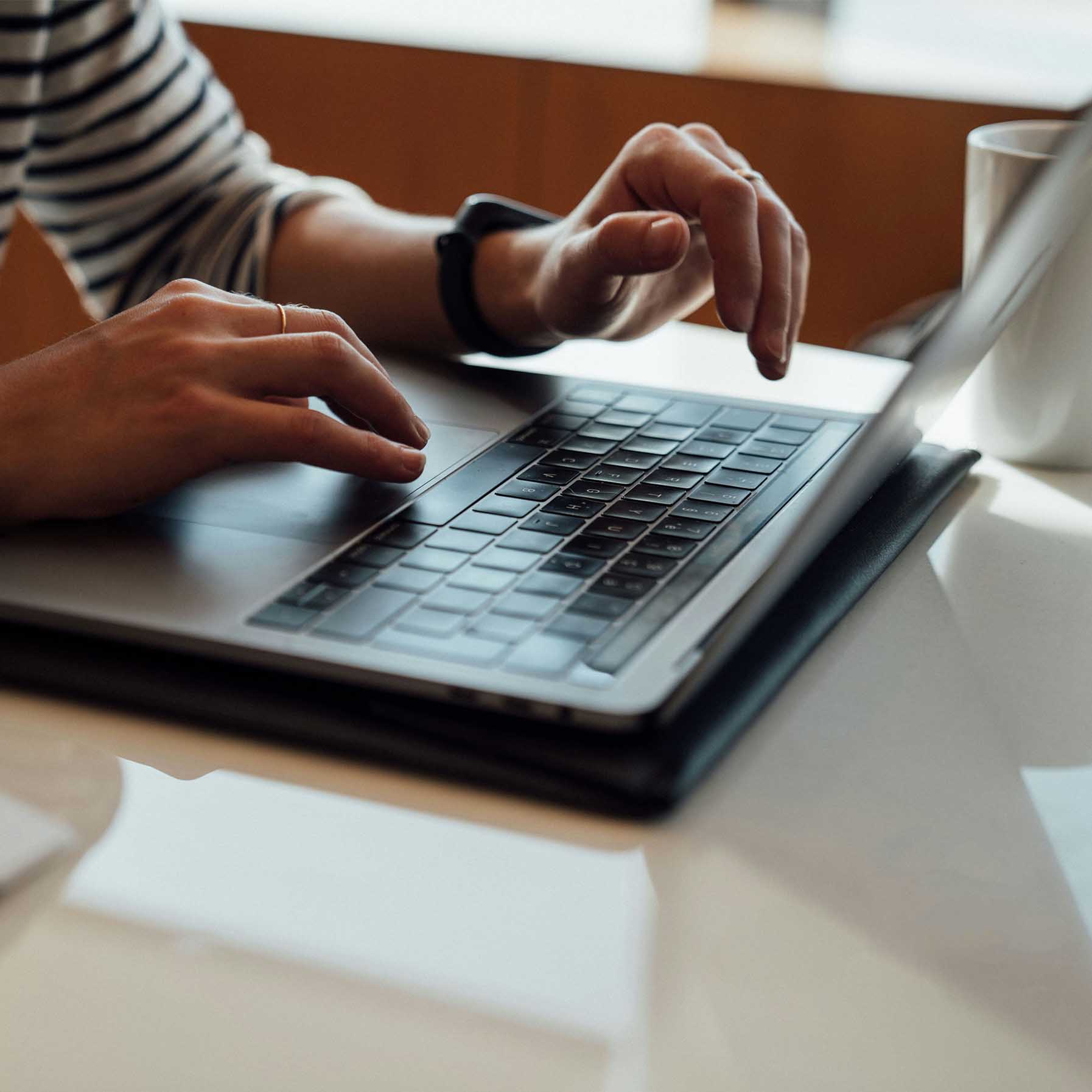 Arbejde Ved Computer Laptop Password