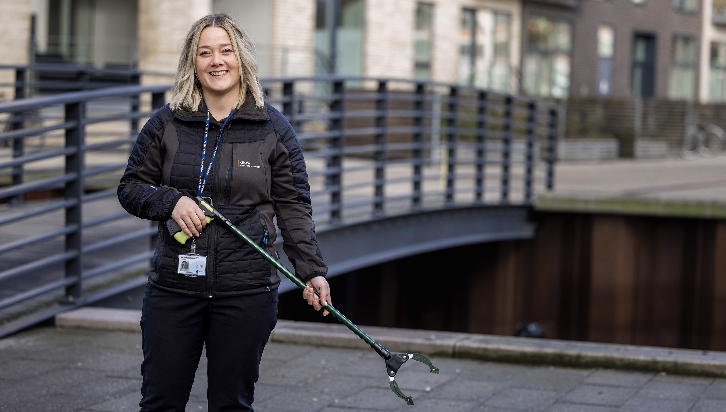 Natasha Dktv Affaldsindsamling