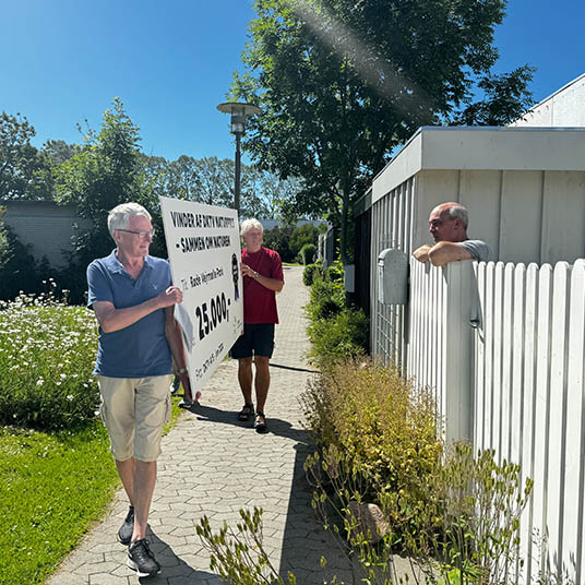 Naturpris Vinder 2024 Røde Vejrmølle Park Gavecheck Mobil